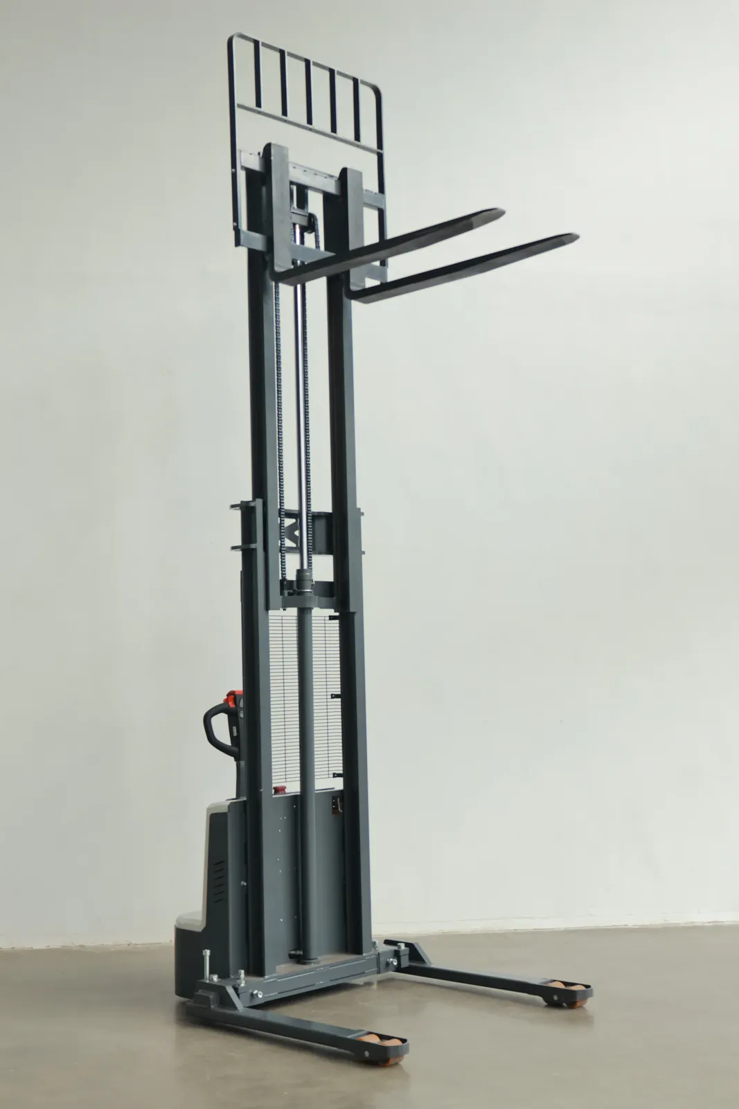 Straddle Leg Full Electric Stacker Forklift Warehouse photo 5