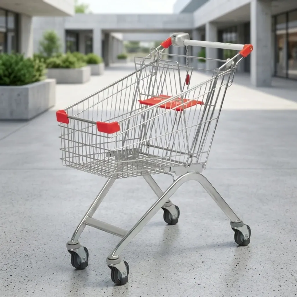 European Style Supermarket Shopping Trolley