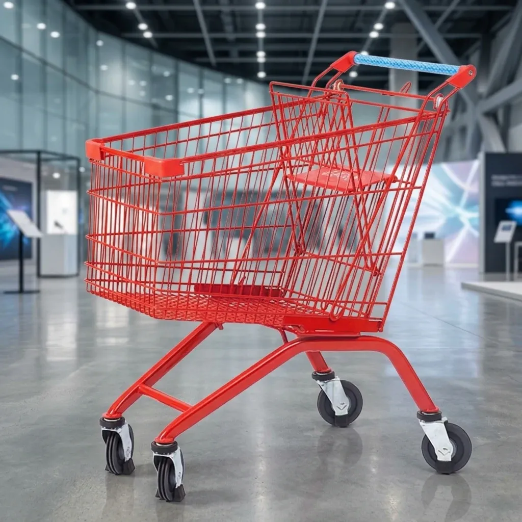 Folding Hand Cart 130L European Style Trolley
