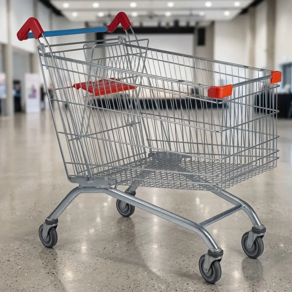 Supermarket 270L European Style Shopping Trolley