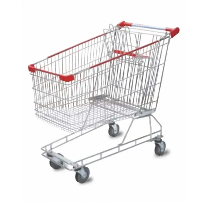 Australian Style 212L Metal Shopping Trolley detail 2