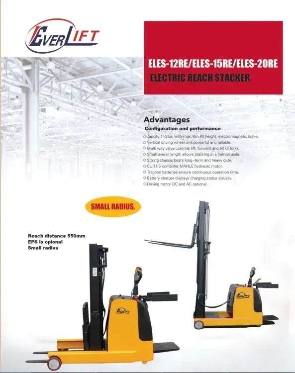 Reach Stacker Forklift 1000 to 2500 kg photo 6