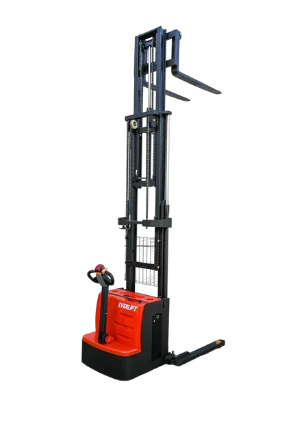 Electric Pallet Stacker Forklift 1.5Ton Stand photo 2