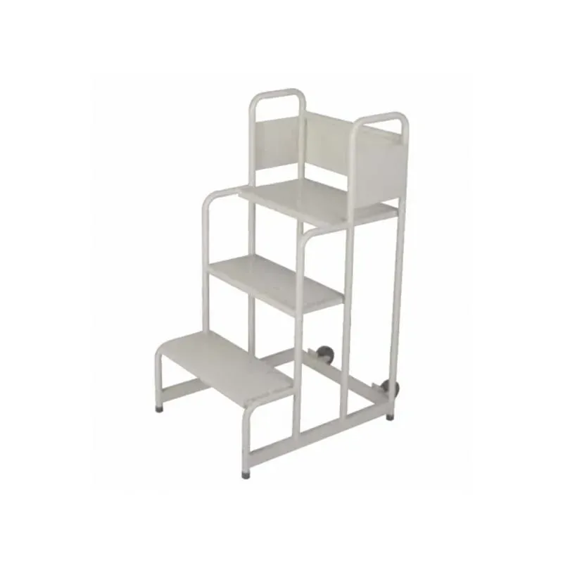 Heavy Duty Steel Use Warehouse Safety Rail 3-6 Step Movable Work Ladder (LPT-10090) detail 1