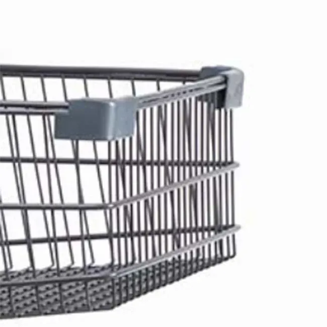 Supermarket Store Shop Metal Two Basket Two Tier photo 2