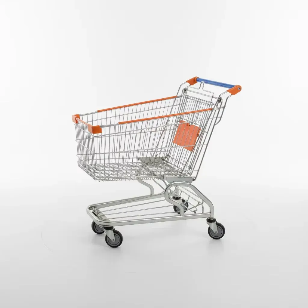 120L American Style Folding Mesh Shopping Trolley 4 photo 2