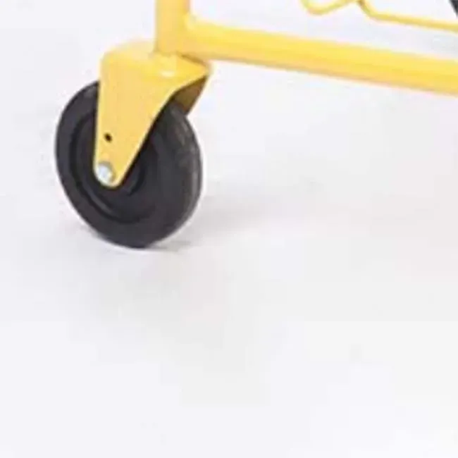 American Style 125L Mesh Folding Steel Powder Coated 4 Shopping Trolley photo 4