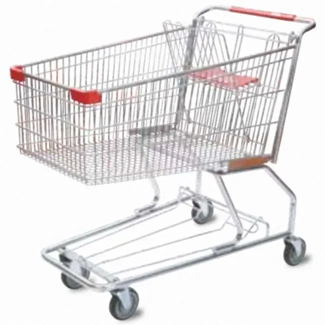 American Style 140L Double Folding Heavy Duty Shopping Trolley photo 2