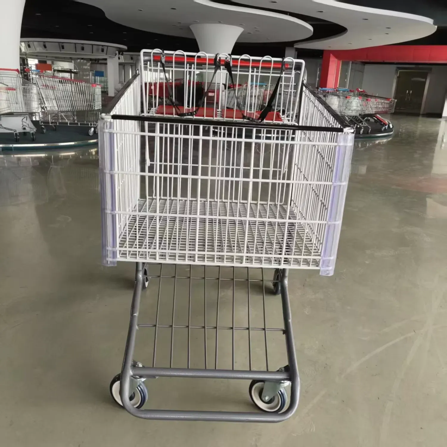 American Style 250L Supermarket Shopping Trolley detail 1