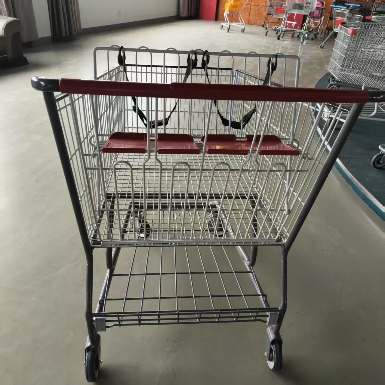 American Style 250L Supermarket Shopping Trolley photo 3