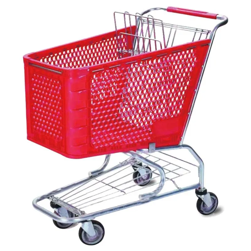 Supermarket 100L Shopping Trolley Double photo 2