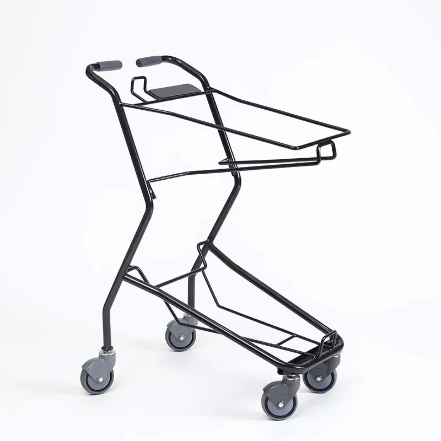 Basket Trolley Steel Shopping Trolley Basket detail 2
