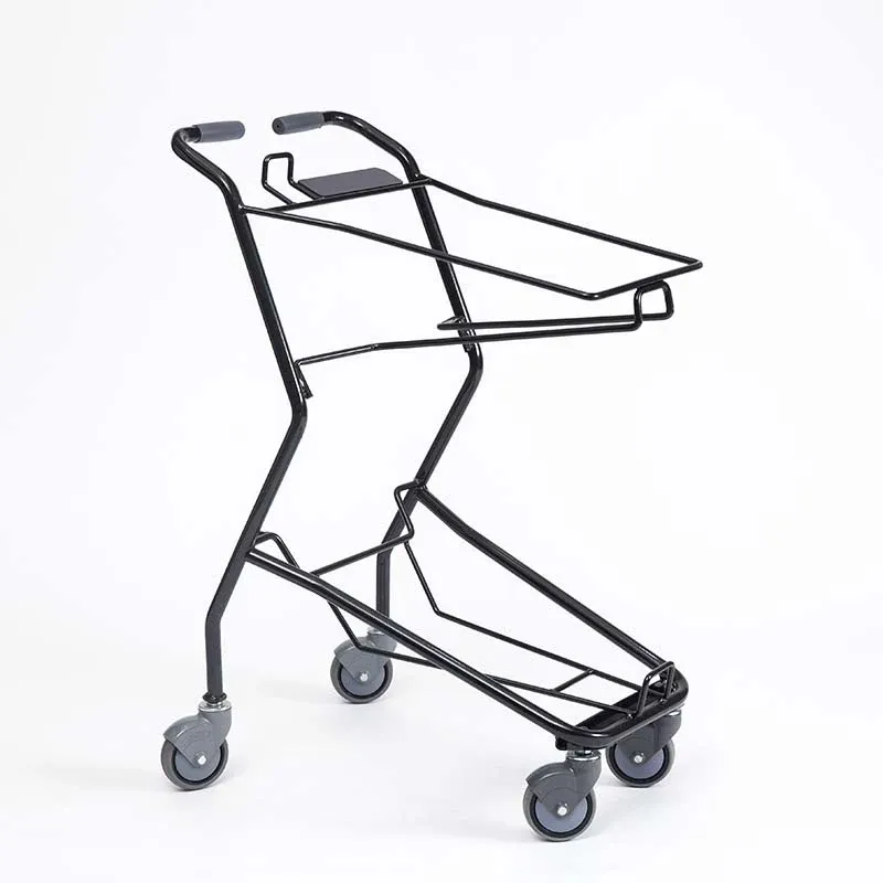 Basket Trolley Steel Shopping Trolley Basket photo 2