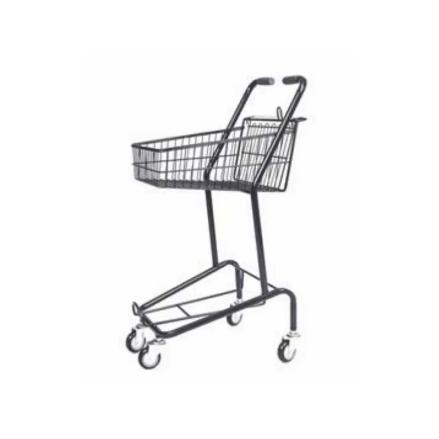 Supermarket Four-Wheeled Basket Trolley Shop Fitting detail 2
