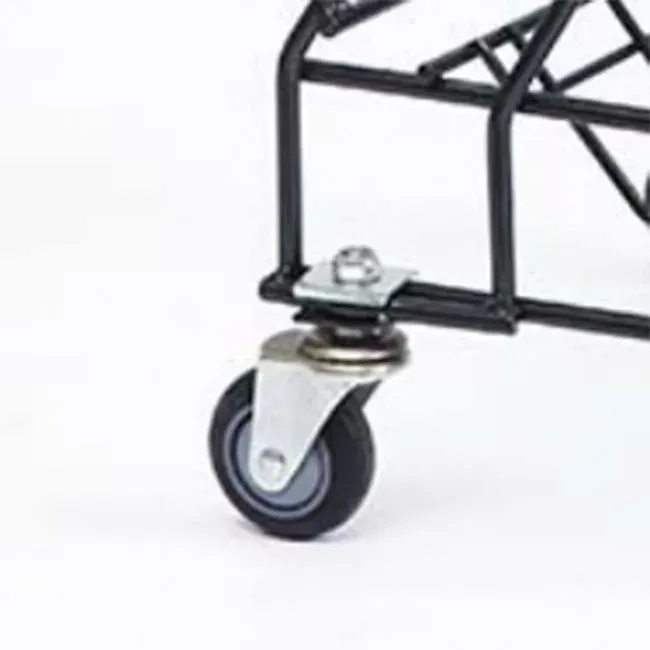 Retail Store Black Metal Shopping Trolley Basket photo 4