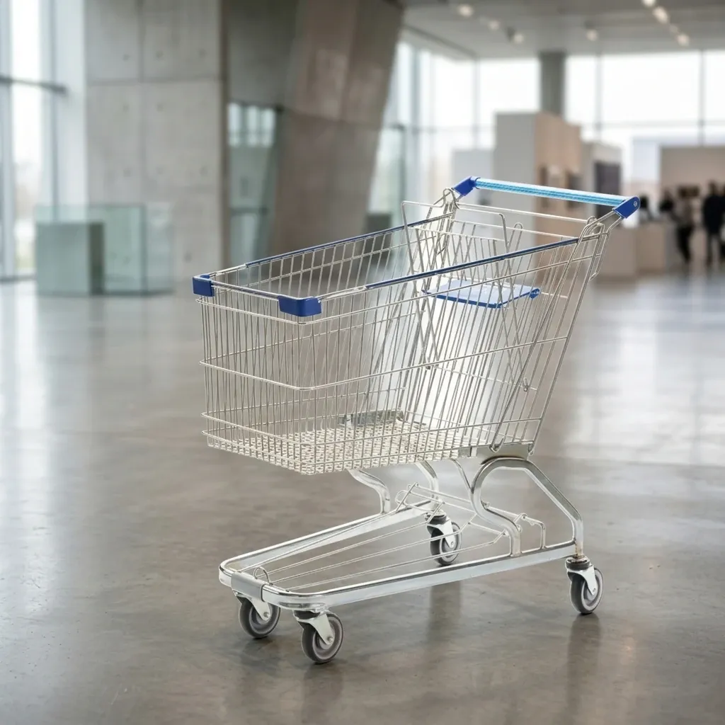 Supermarket Grocery Metal Hand Carts Trolleys photo 2