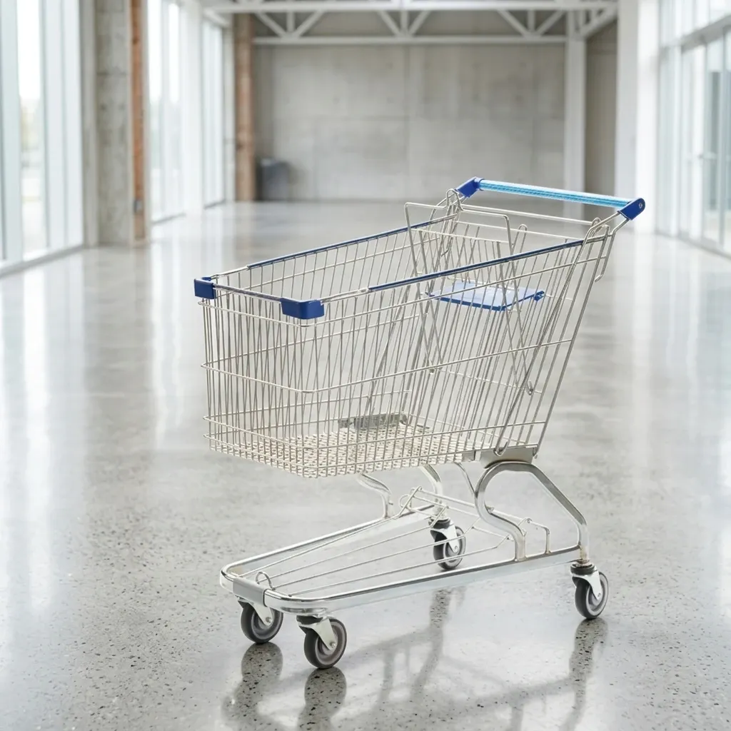 Supermarket Grocery Metal Hand Carts Trolleys photo 4