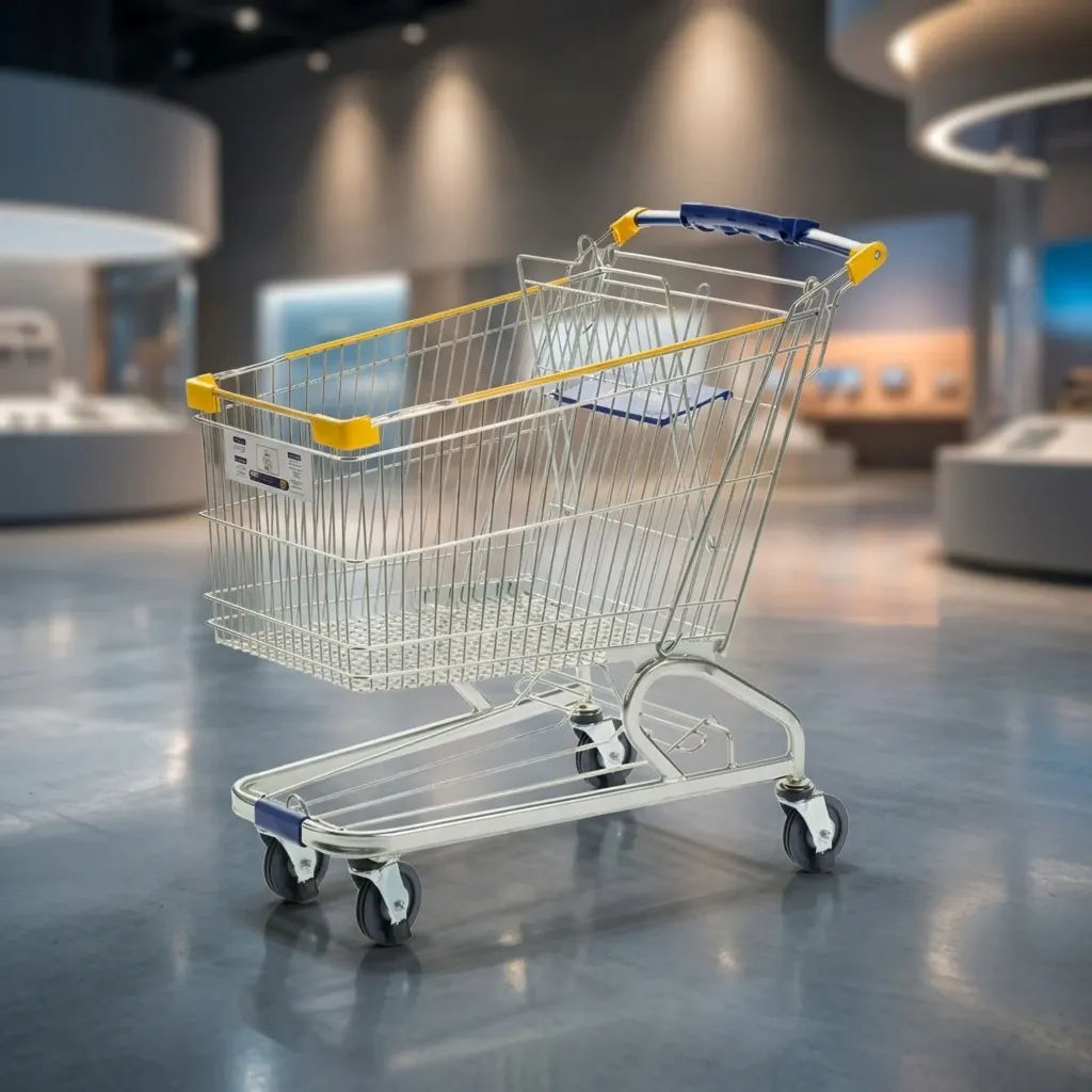Supermarket Grocery Metal Hand Carts Trolleys photo 5