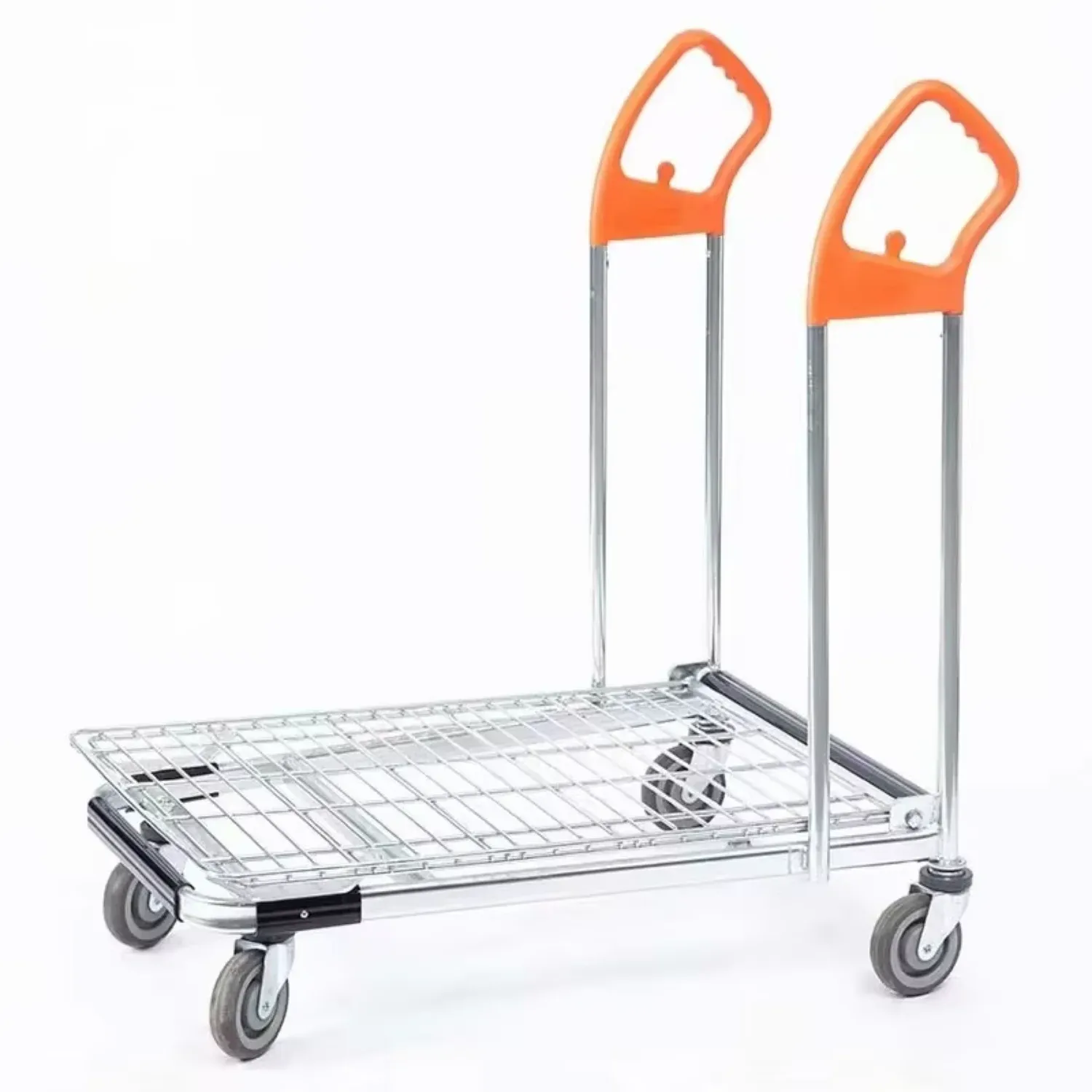 Heavy-Duty Wire Picking Cart Warehouse Trolley Cargo detail 1