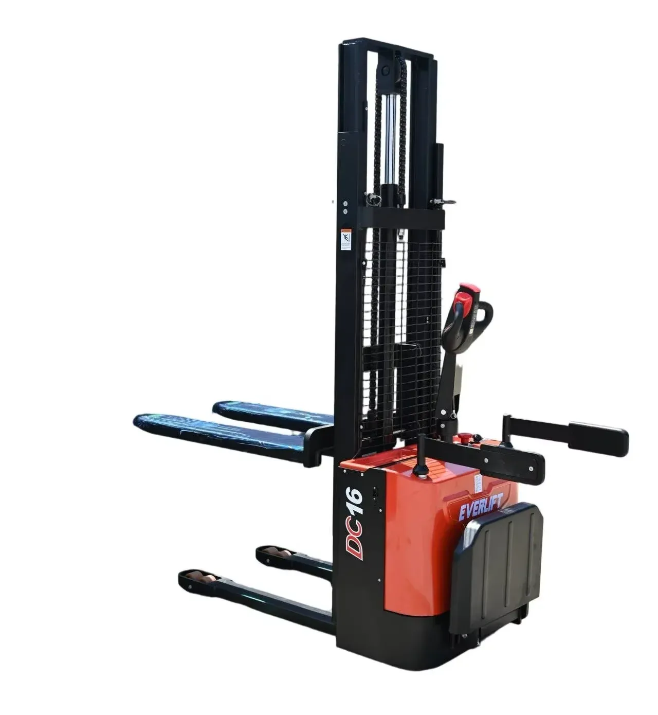 Electric Lift Truck Stand on Stacker for Warehouse photo 1