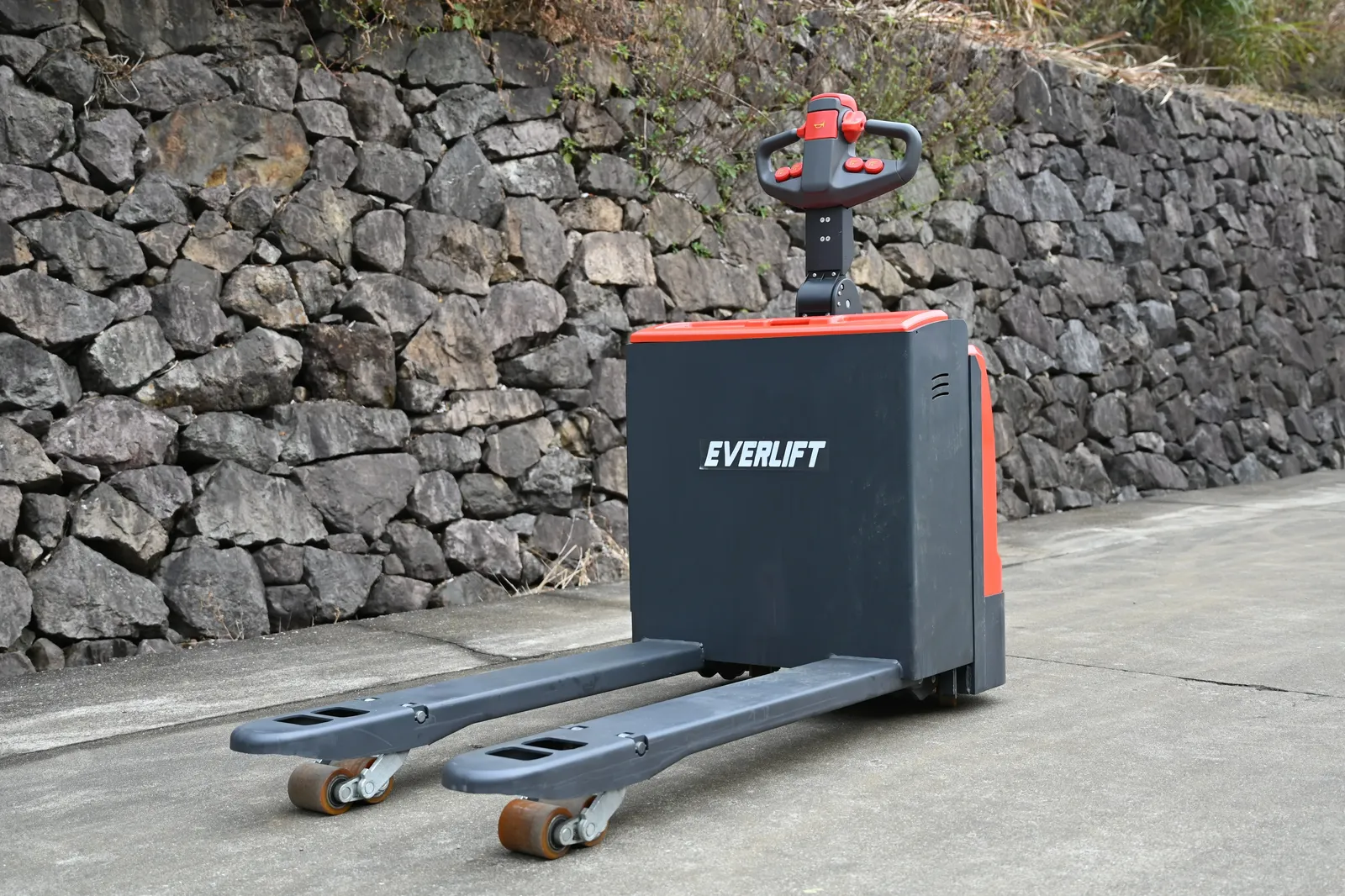 Stand on Electric Pallet Truck Battery Powered PU Wheel photo 6