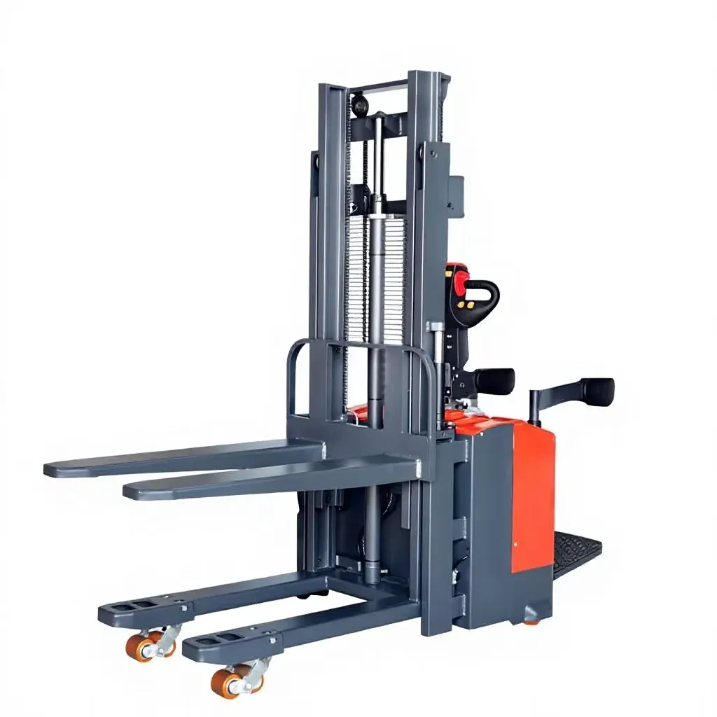 1.5Ton Electric Pallet Stacker, 1600-3500mm Lift Height photo 1