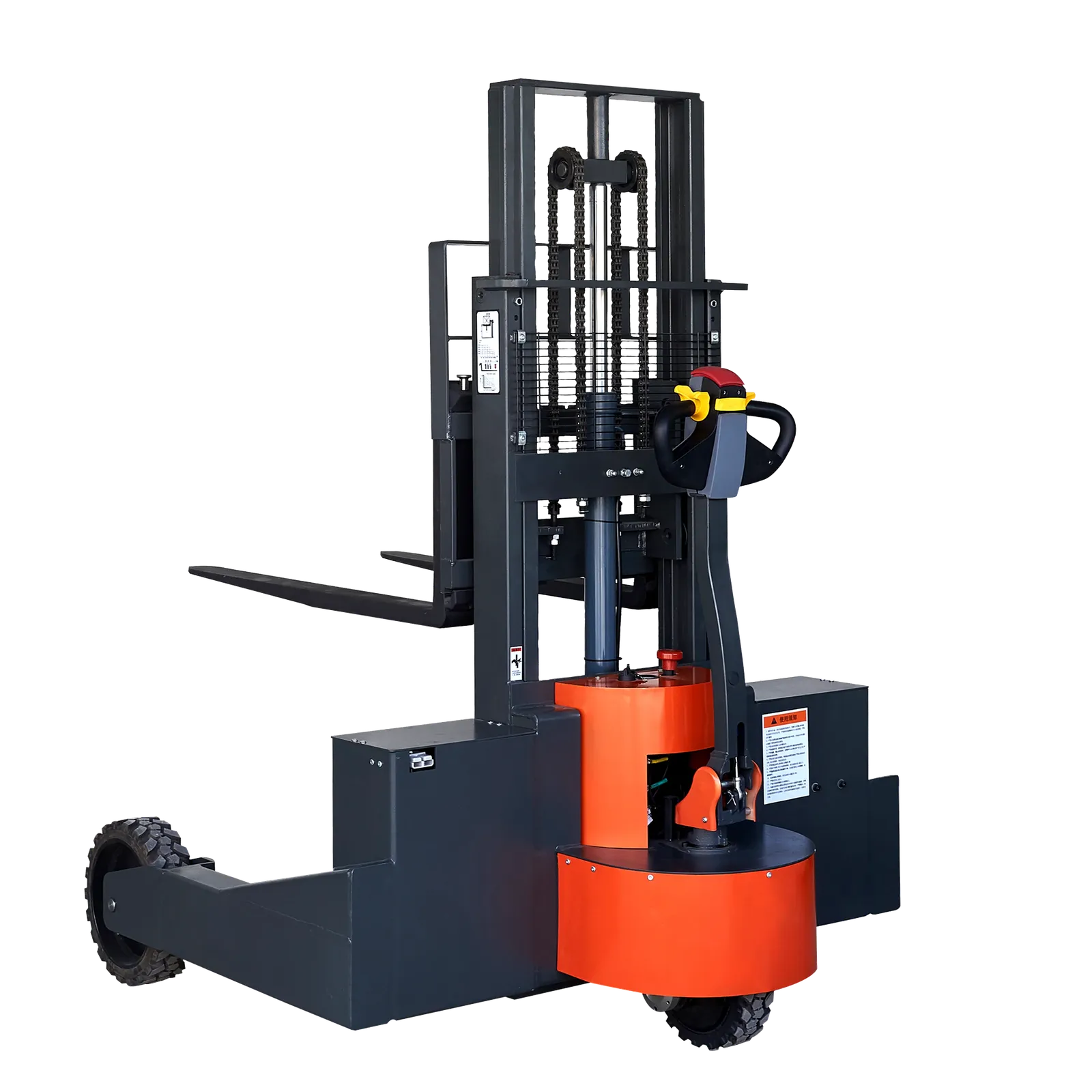 1500 to 2000 kg Heavy-Duty Rough Terrain Pallet Stacker photo 1