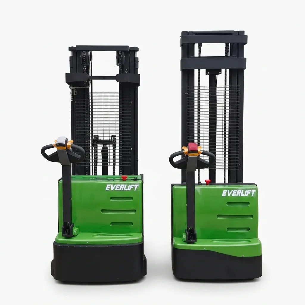 Electric Pallet Stacker Forklift 1.5Ton Walkie photo 1