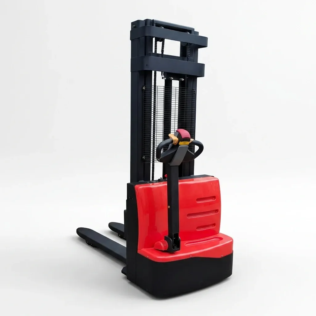 Electric Pallet Stacker Forklift 1.5Ton Walkie photo 2