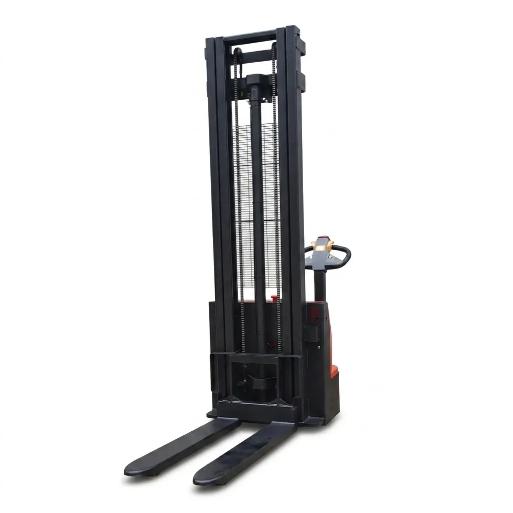 Electric Pallet Stacker Forklift 1.5Ton Walkie photo 3
