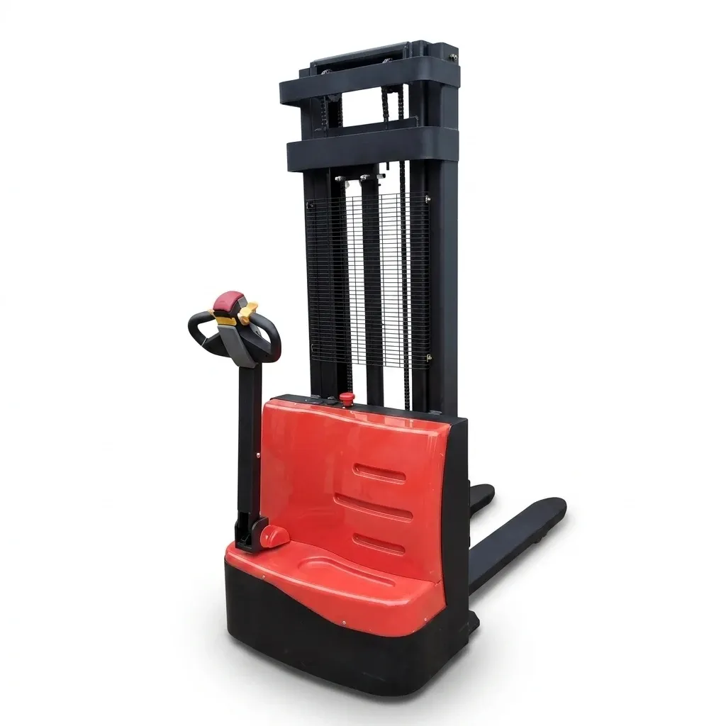Electric Pallet Stacker Forklift 1.5Ton Walkie photo 4