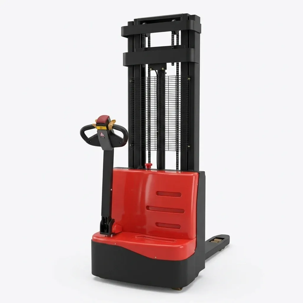 Electric Pallet Stacker Forklift 1.5Ton Walkie photo 6