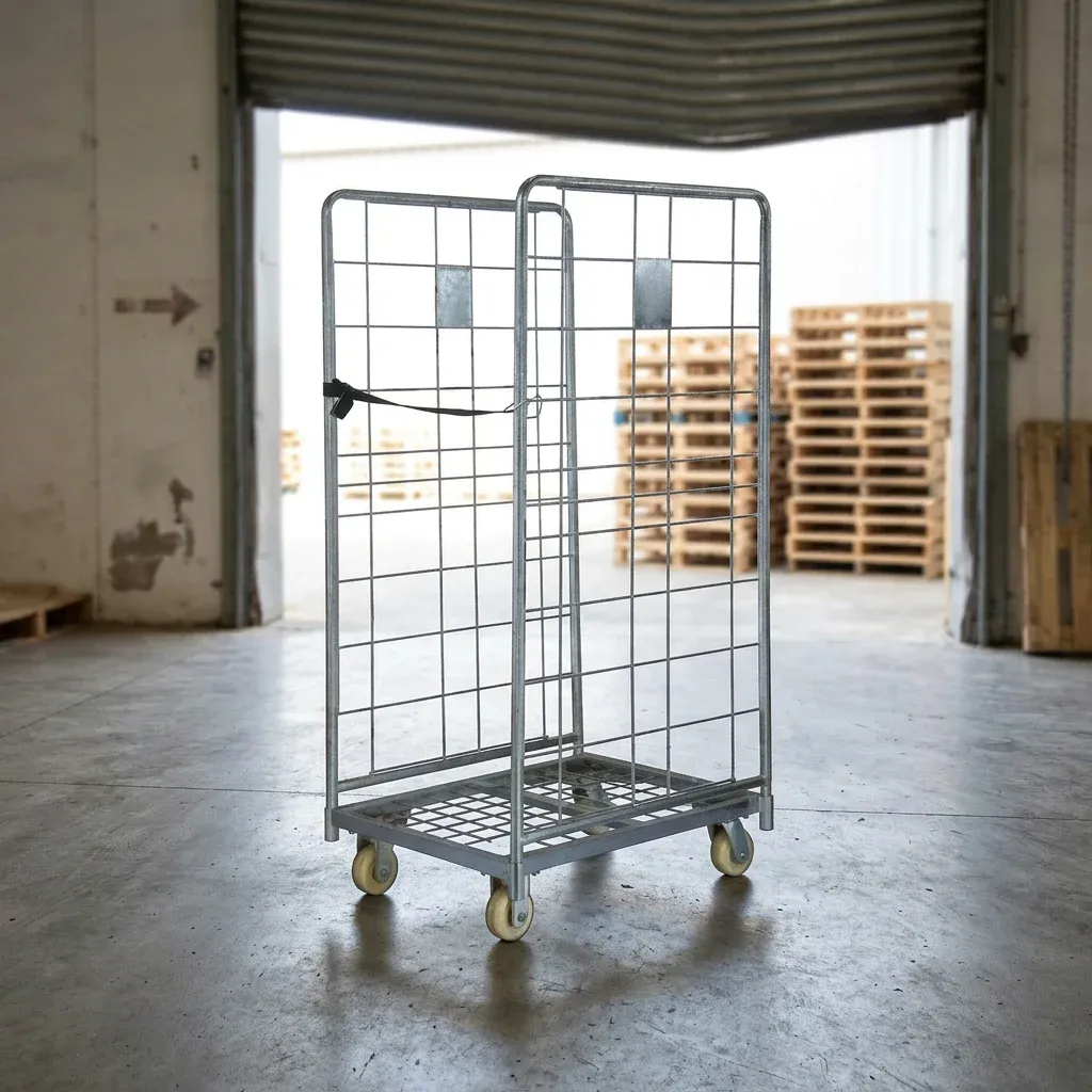 Roll Container and for Stores Logistics Trolley