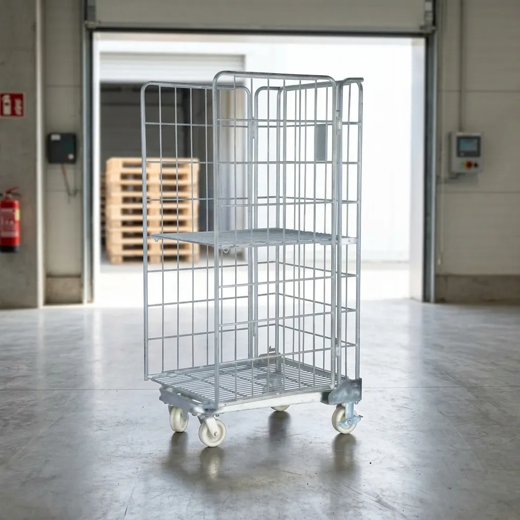 Roll Container with Printable Tarpaulin