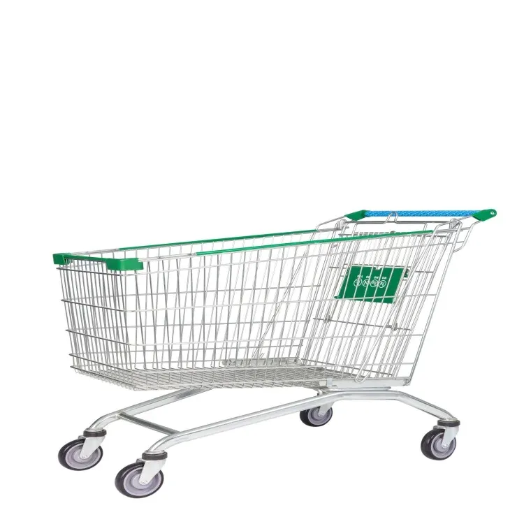 European Style Unfolding 4-Wheel Steel Wheeled Hand Trolley detail 5