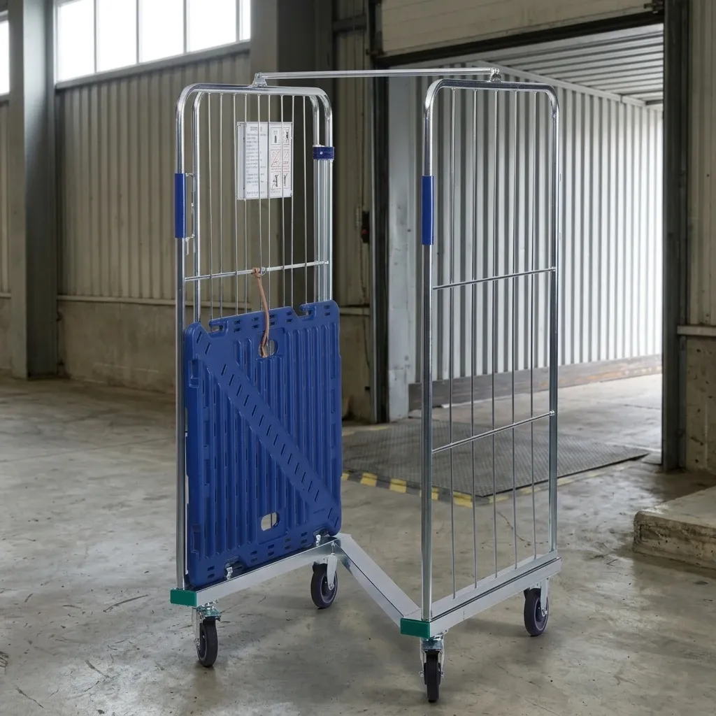 Rolling Pallets Material Storage Cage (LPT-20375) photo 3