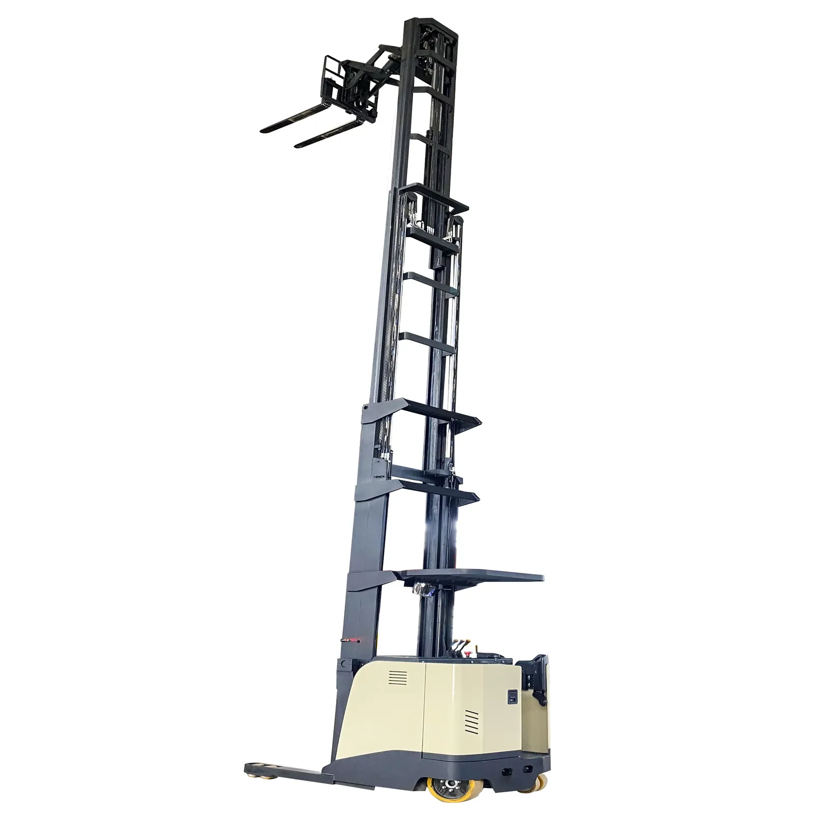 CQD16J Stand on High Mast Electric Reach Truck 1500 kg photo 1