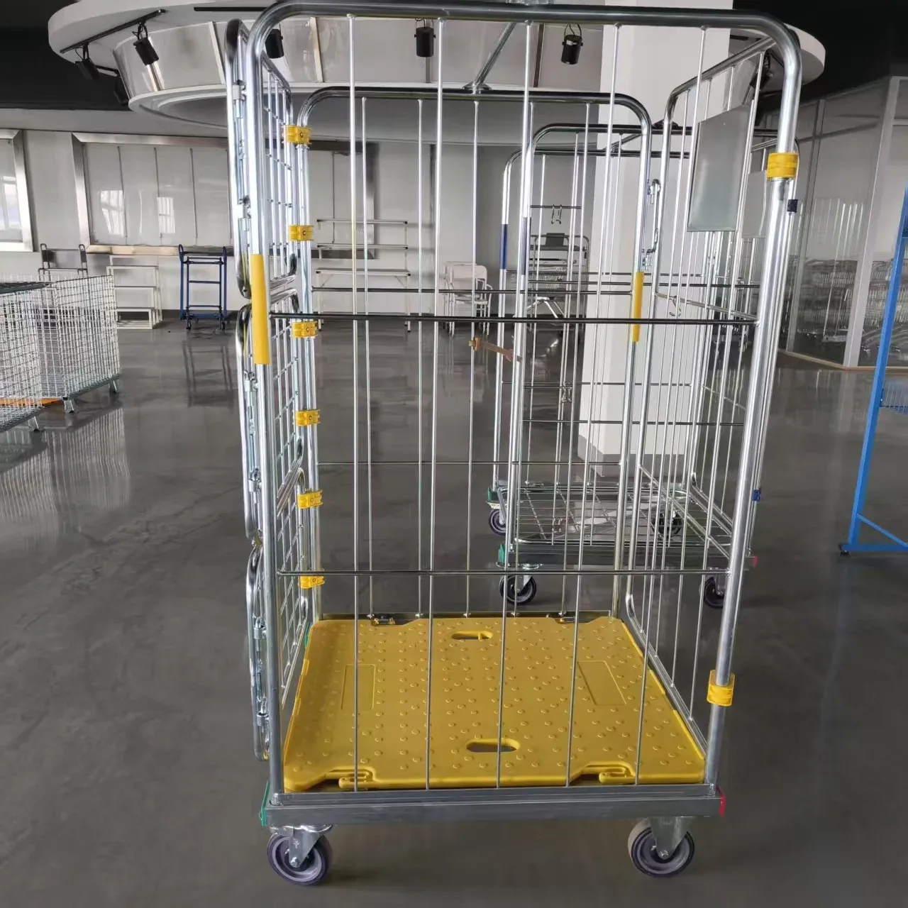 Metal Roll Cage Trolleys Roll Container Logistic Cart photo 3