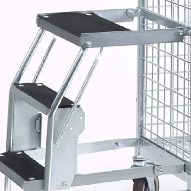 Supermarket Industrial Wire Mesh Metal Storage Cages photo 3
