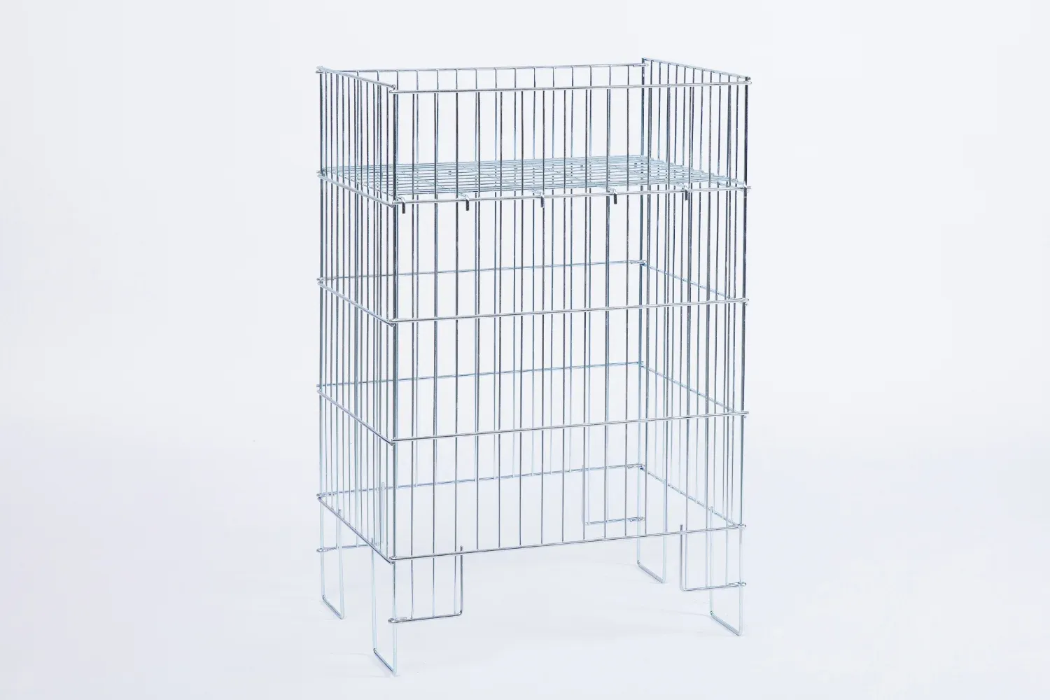 Supermarket Retail Store Produce Display Mesh Folding Lightweight Table detail 1