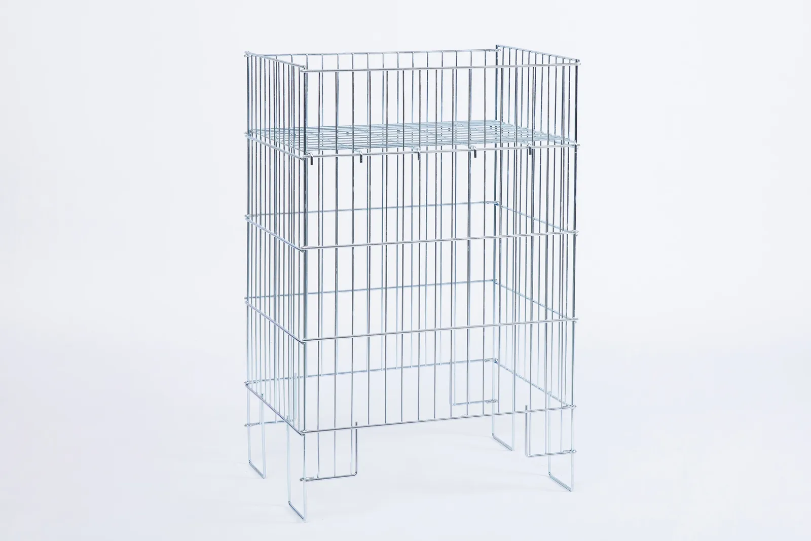 Supermarket Retail Store Produce Display Mesh Folding Lightweight Table photo 2