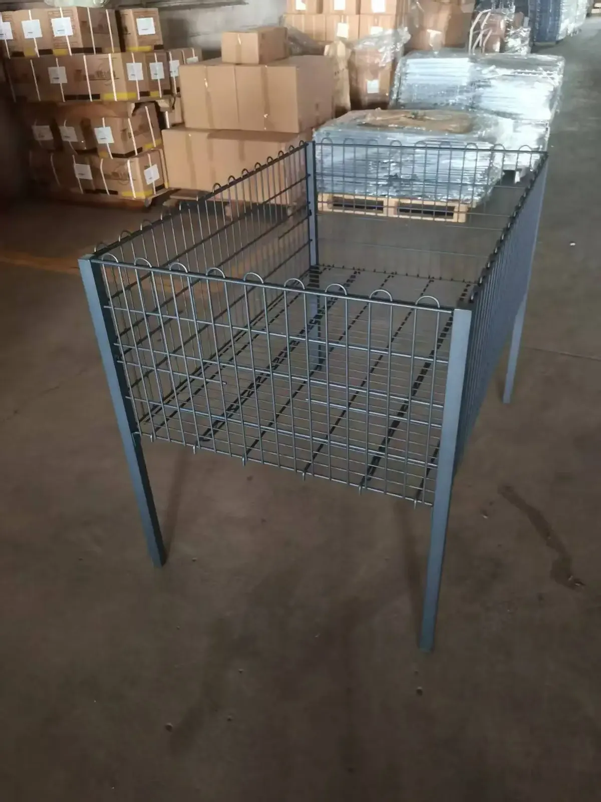 Mesh Folding Table for Supermarket Display Stand detail 3