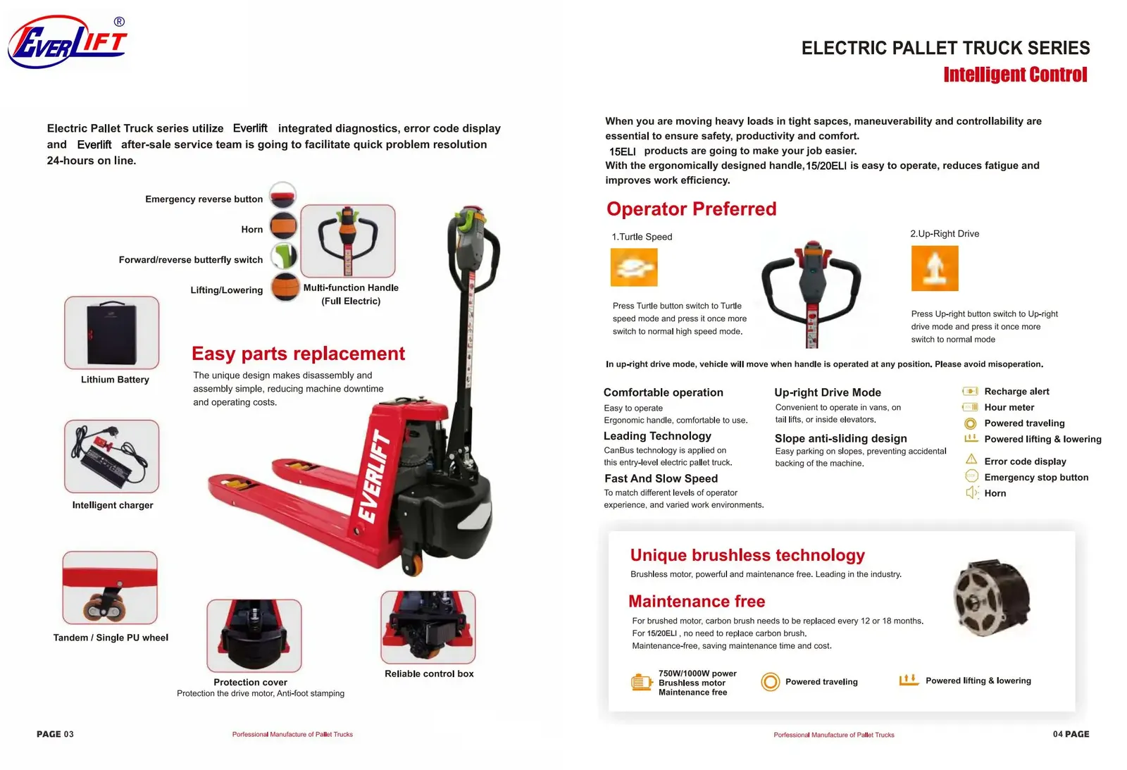 Electric Pallet Truck 1.5 Ton 2Ton detail 3
