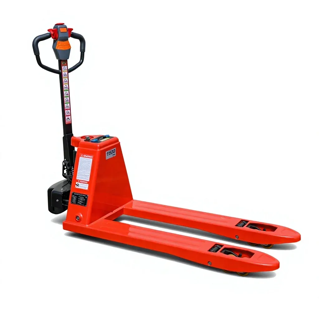 Lithium-Ion Battery Electric Pallet Jack 1.5 Ton/2 Ton photo 1