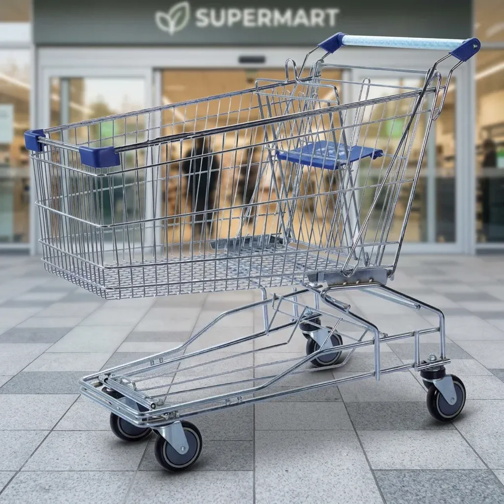 Asian Big Size 180L Shopping Trolley