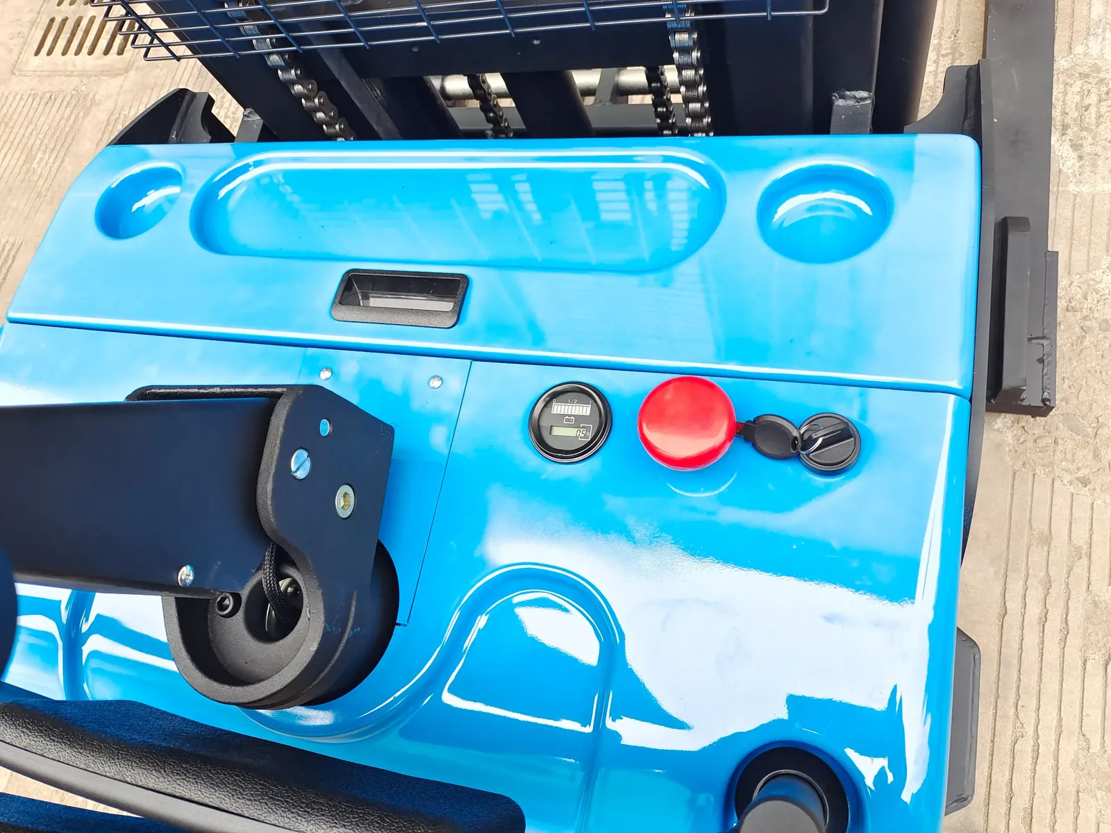 Full Electric Walkie Pallet Stacker 1.5 Ton 2 Ton detail 7