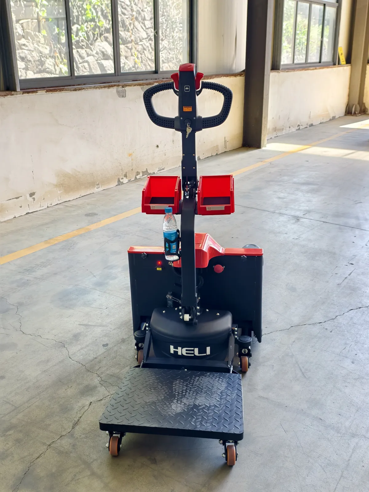 ELEP-15/20YLi Stand on Stainless Steel Lithium Electric Pallet Truck detail 10