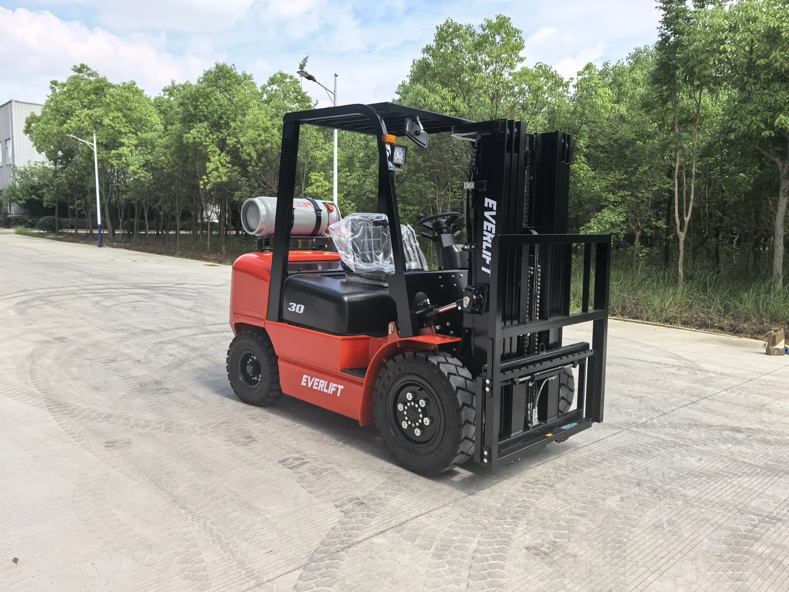 Low Emission 3 Ton LPG Forklift 3000 kg detail 2