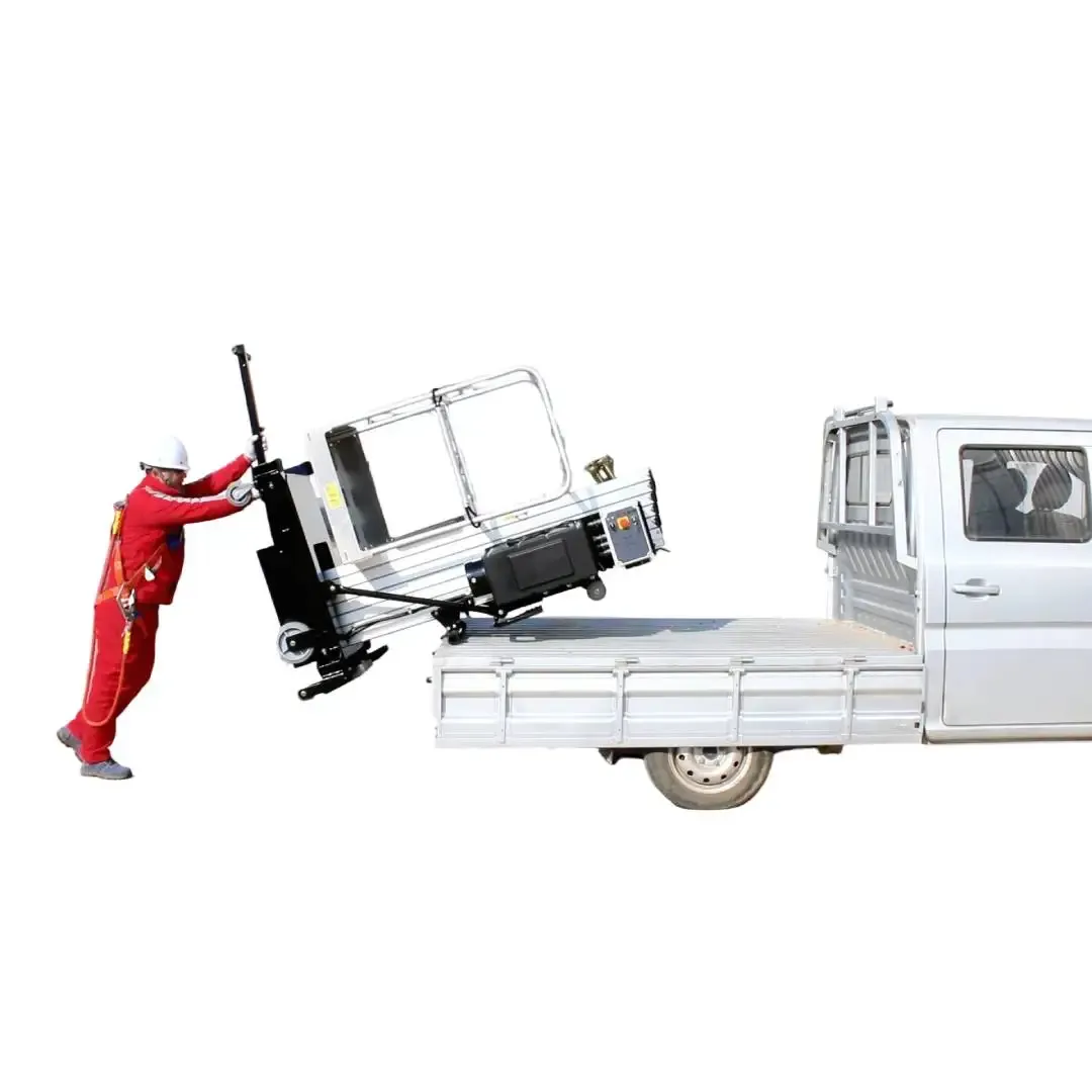 Design AWP10-1000 6M 8M 12M Mobile Aluminium Work Platform photo 1