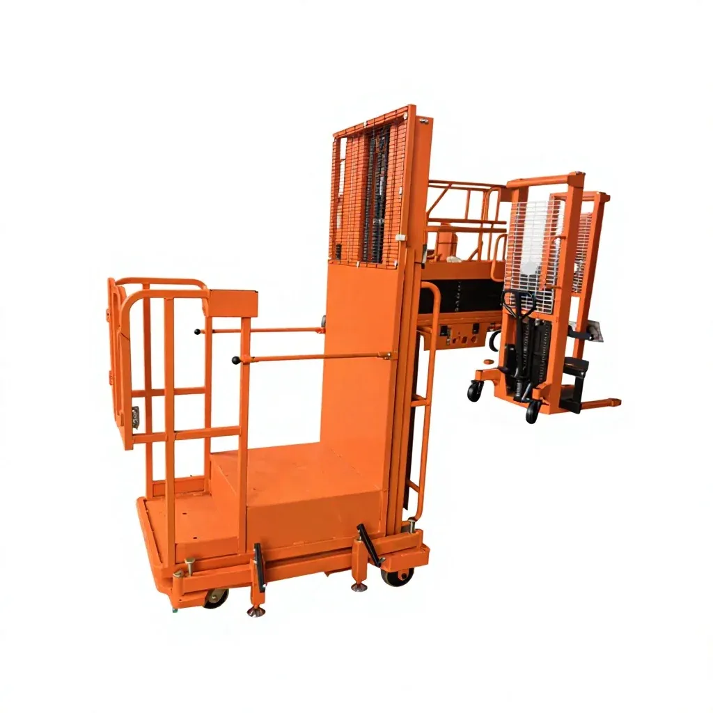 Full Electric Order Picker Remote Control Electric Lifter photo 1